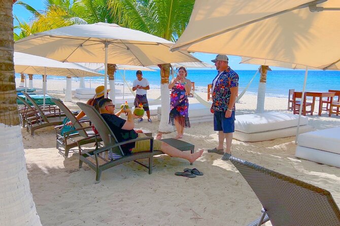Authentic Cozumel Island Tour - Best Sights & Mayan Experience - Relaxing at Playa San Martin Beach