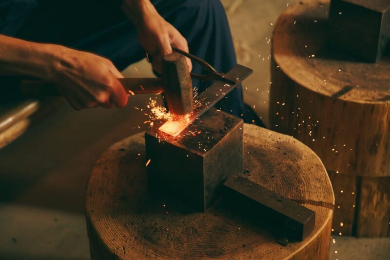 Authentic Knife Making Experience at a Blacksmith in Kyoto - Key Points