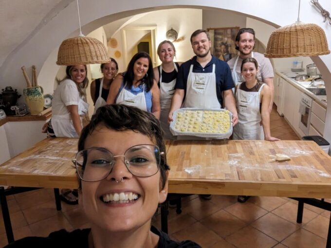 Authentic Pasta Making Class Steps From the Vatican Museums - Included Menu Items