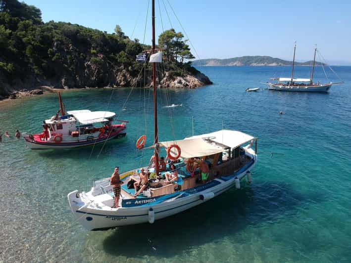 Authentic Skiathos Cruise Around the Island With Lunch. - Cruise Duration