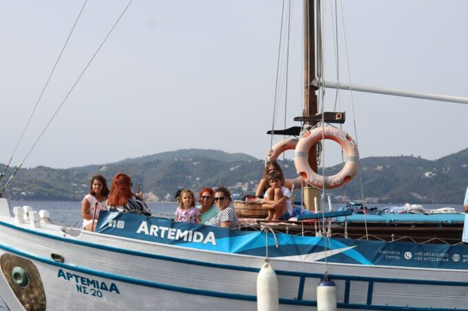 Authentic Skiathos Cruise Around the Island With Lunch. - Reservation Options