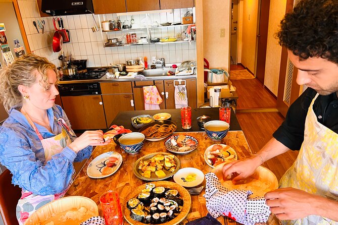 Authentic Vegetarian Sushi Cooking Class in Osaka - Lunch/Dinner Menu Highlights