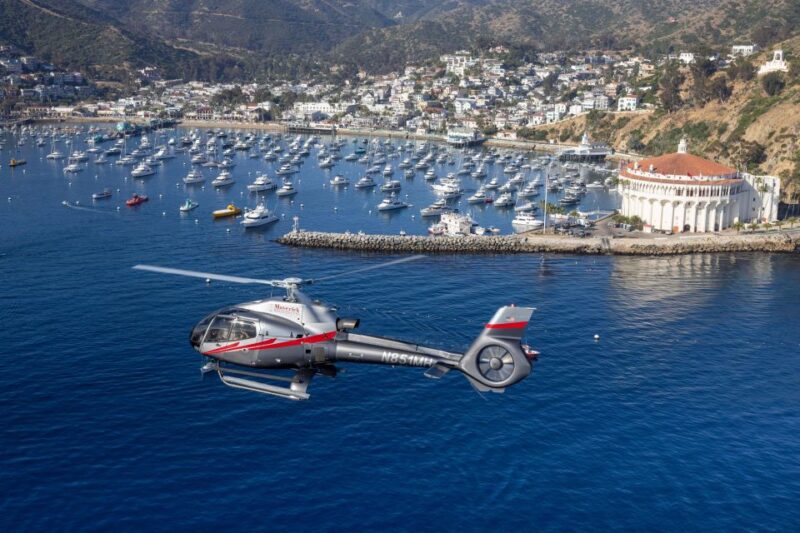 Avalon: Santa Catalina Island Aerial Helicopter Tour - Meeting Point and Check-in