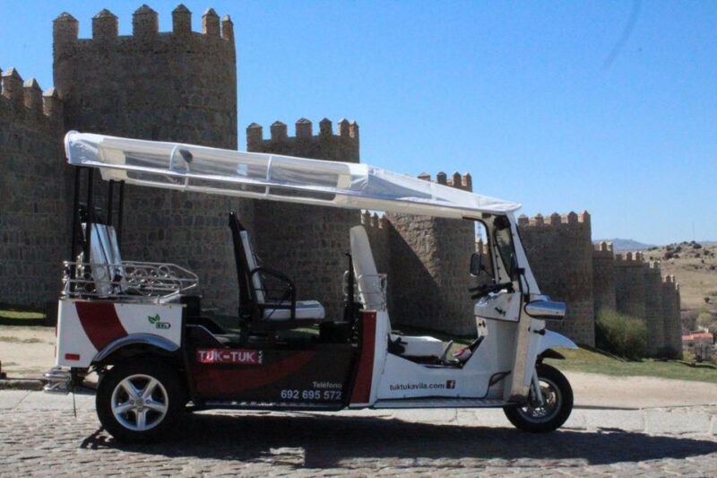 Avila: Guided City Tour in Tuk Tuk - Tour Features