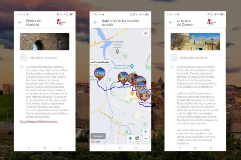 Avila Self-Guided Tour App With Multilingual Audio Guide - Inclusions and Accessibility