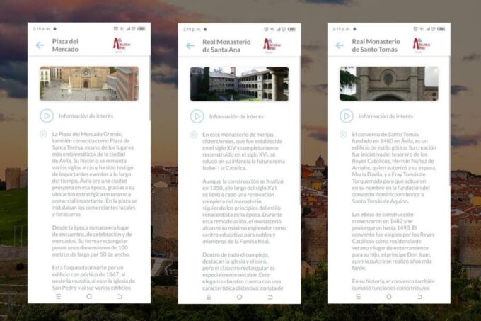 Avila Self-Guided Tour App With Multilingual Audio Guide - Recap