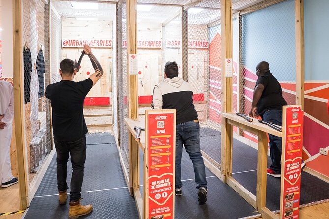 Axe Throwing 1 Hour Session - Age Requirements and Group Size