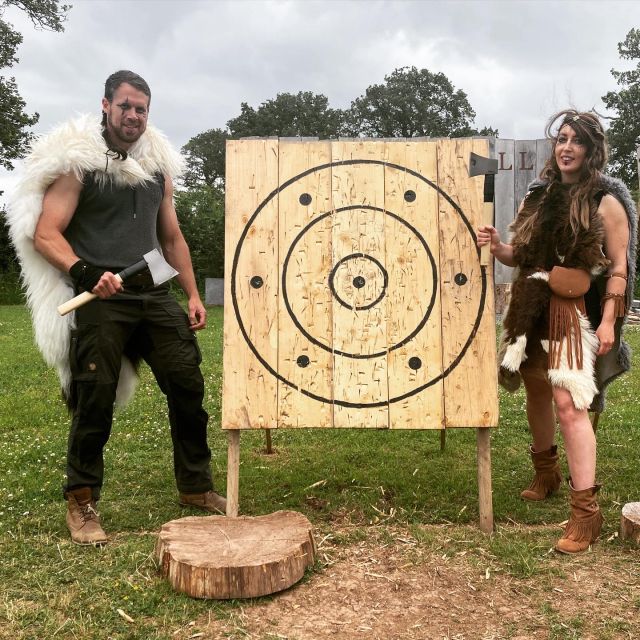 Axe-Throwing Experience in Hereford - Memorable Photographs