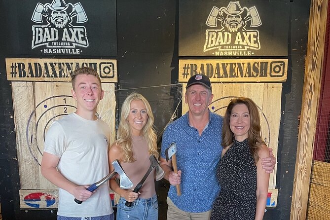 Axe Throwing Experience With Private Lane and Coach in Nashville - Convenient Location and Accessibility