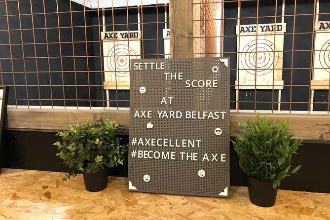 Axe Throwing Lesson in Belfast - What to Expect