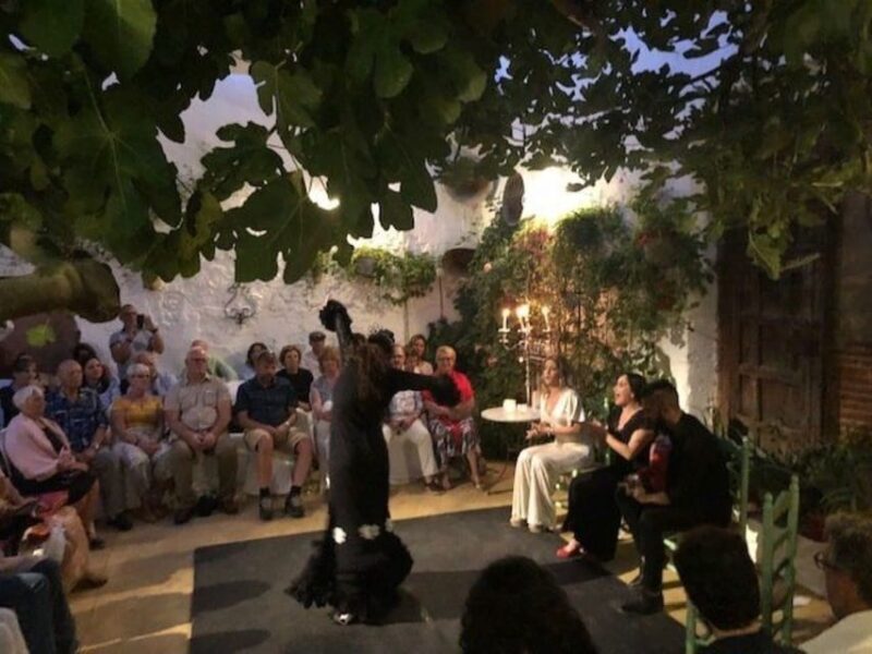 Ayamonte: the Wide Door Flamenco Table With Tapas - Key Points