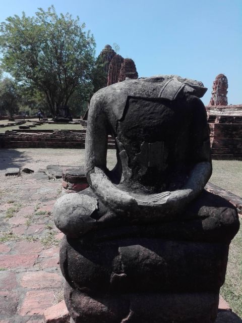 Ayutthaya 1-day Private Tour : UNESCO World Heritage Site - Historical Ruins and River Lunch