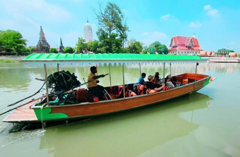 Ayutthaya: Private 1 Hour Boat Tour on the Pa Sak River - Key Points