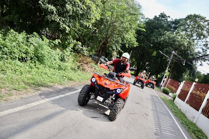 Ayutthaya Tour With Elephant Village, ATV & Floating Market - ATV Riding Experience