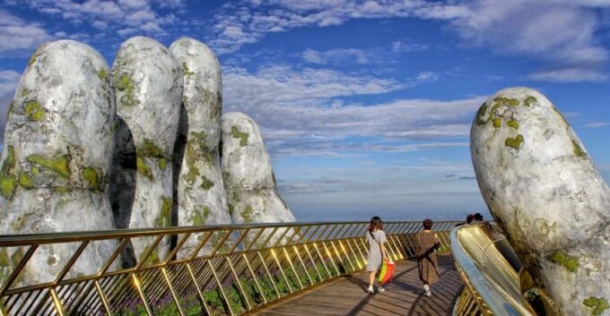 Ba Na Hill With Golden Hand Bridge - Cable Car Ride Experience