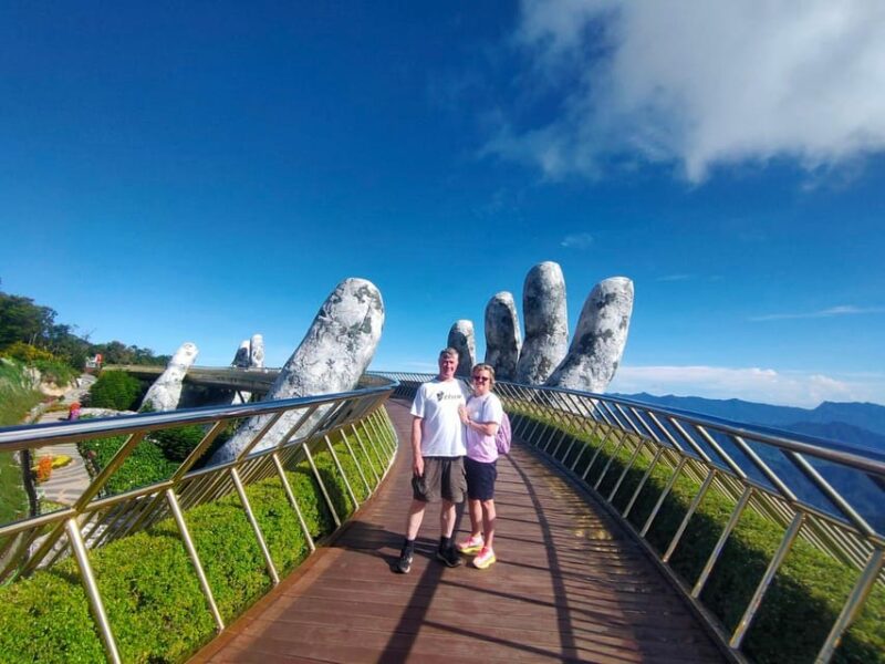Ba Na Hills Golden Bridge Deluxe Max 12PAX Group From Danang - Itinerary and Experience