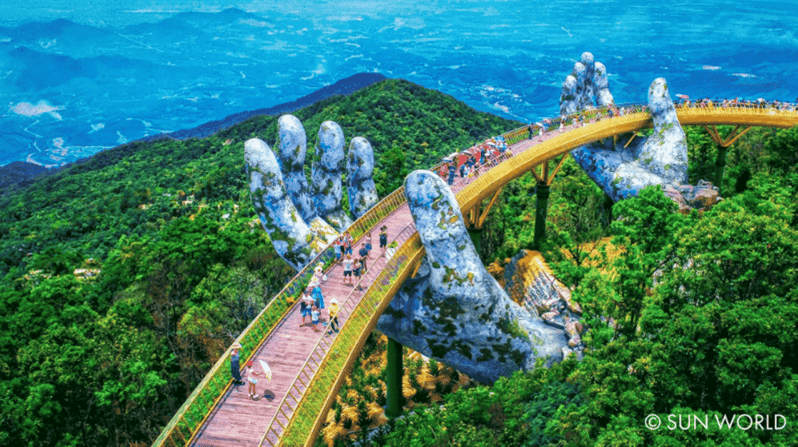 BA NA HILLS – GOLDEN BRIDGE FULL DAY TOUR WITH BUFFET LUNCH - Key Points