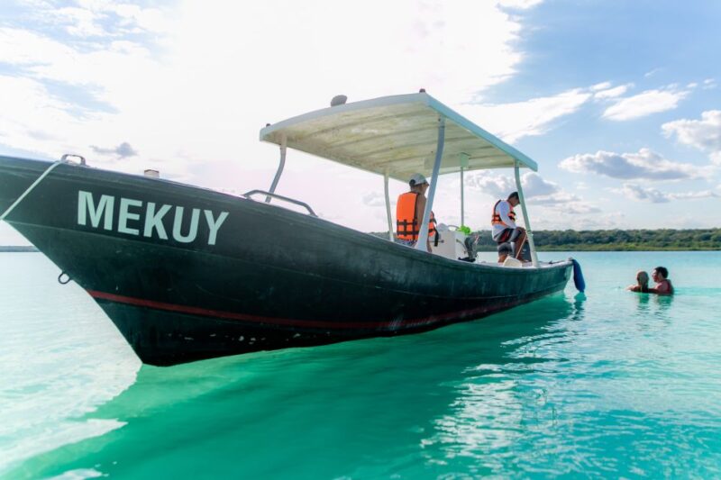 Bacalar: 3 Hour Boat Trip With Swimming & Drinks - Included Experiences
