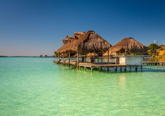 Bacalar: Explore the 7 Colors Lagoon in a Pontoon Ride - Enjoying the Pontoon Ride