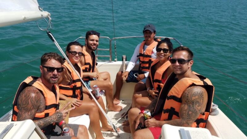 Bacalar: Group Sailing Trip With Swimming and Drinks - Tour Highlights