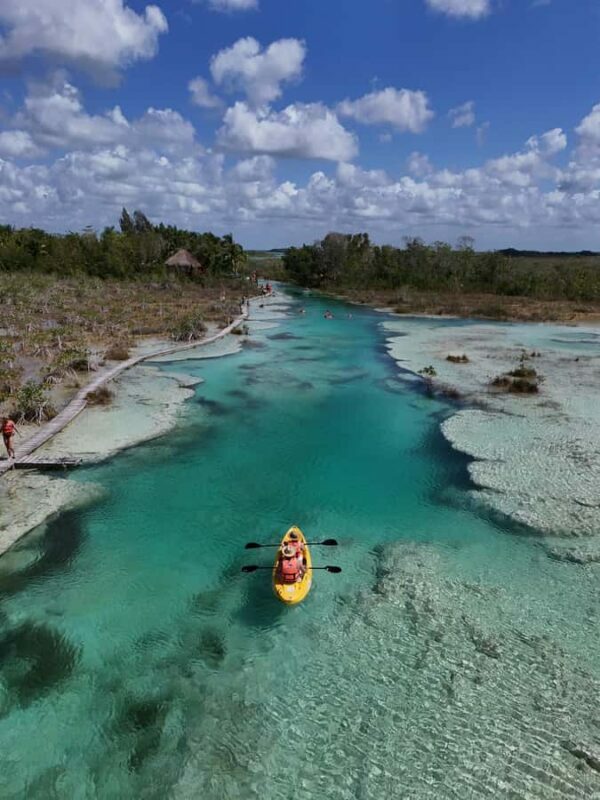 Bacalar : Ichkabal Ruins & Los Rapidos With Pick Up - FAQs