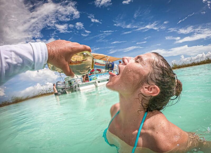 Bacalar Lagoon Boat Tour From Costa Maya - Key Points