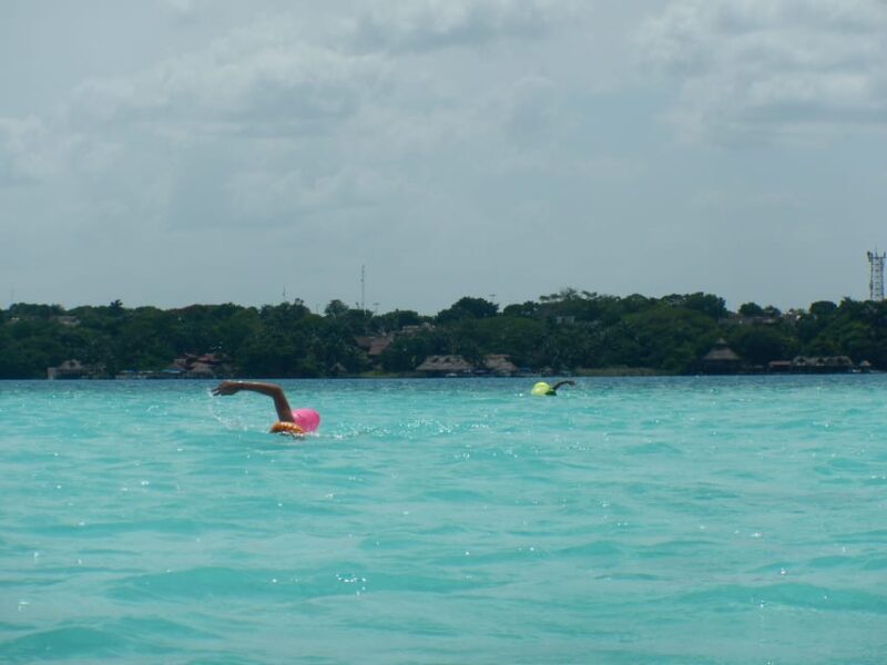 Bacalar Lagoon Open Water Swimming Experiences - Experience Duration and Guides