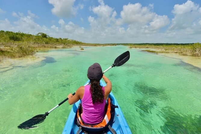 Bacalar Lagoon Tour! Kayak & Cenote Azul + Round Transportation From Cancun - Whats Included in the Tour