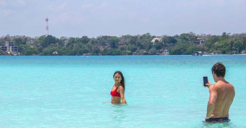 Bacalar: Pontoon Ride to Lagoon and Cenote Azul Exploration - Key Points