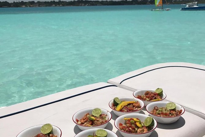 Bacalar Seven Color Lagoon Boat Adventure With Grill Option - Beverages and Amenities