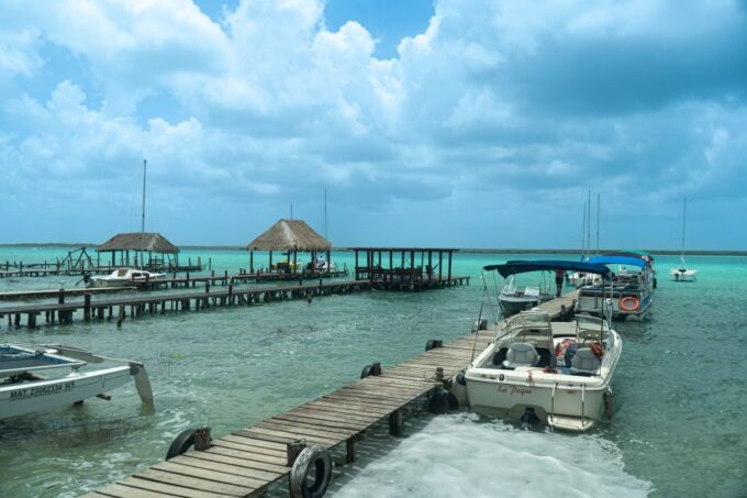 Bacalar: Seven Colors Lagoon Day Tour With Pickup & Drop-Off - Sail on a Boat Tour