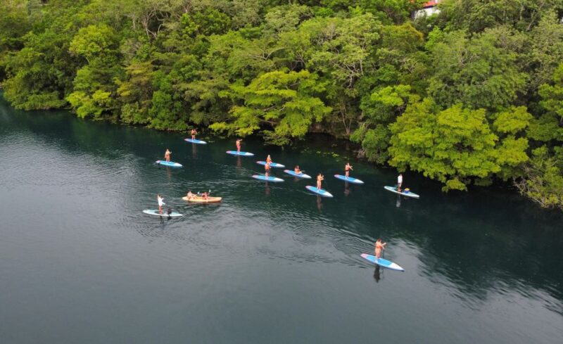 Bacalar: Sunrise Paddleboard Tour With Floating Picnic - Highlights of the Tour