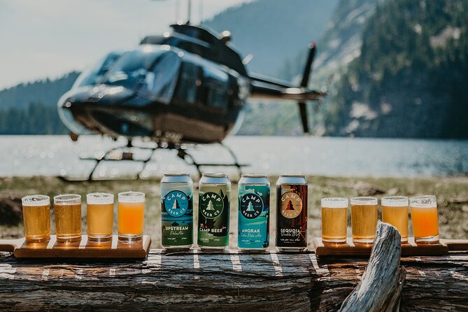 Backcountry Beer Tasting Helicopter Tour & Landing (Depart YPK) - Meeting Point