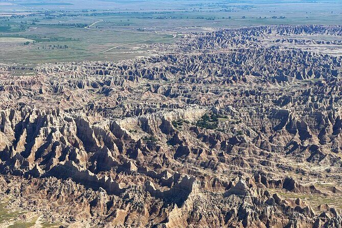 Badlands Small Plane Air Adventure Tour - Key Points
