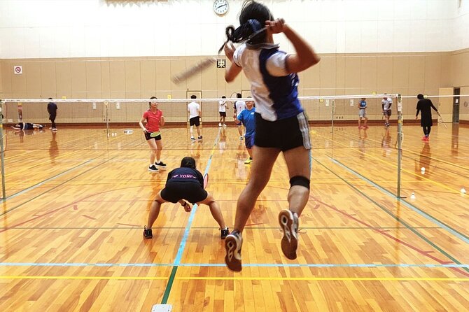 Badminton in Osaka With Local Players! - Included Badminton Equipment