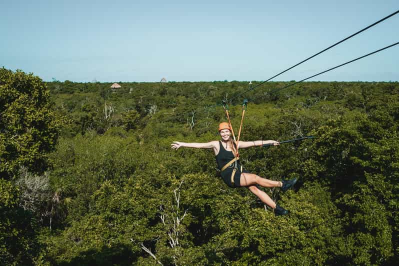 Balam Zipline Reservation, Cenote Snorkeling, and Rappel. - Experience Highlights