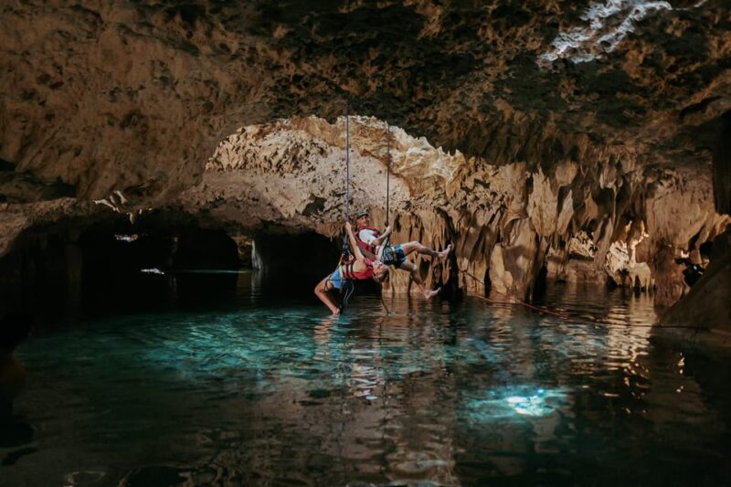 Balam Zipline Reservation, Cenote Snorkeling, and Rappel. - Itinerary and Locations