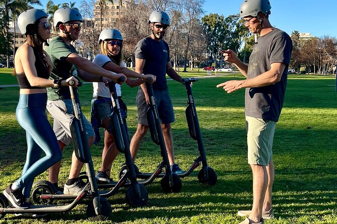 Balboa Park Electric Scooter Tour With Pictures - Scooter Rental and Safety