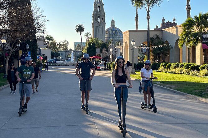 Balboa Park Electric Scooter Tour With Pictures - Booking and Cancellation Policy
