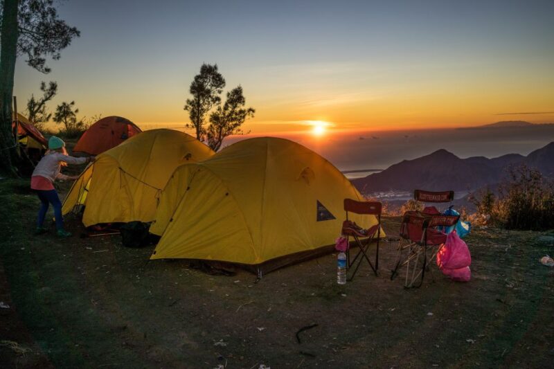 Bali: 2-Day Sunset and Sunrise Camping at Mt. Batur - Inclusions and Equipment