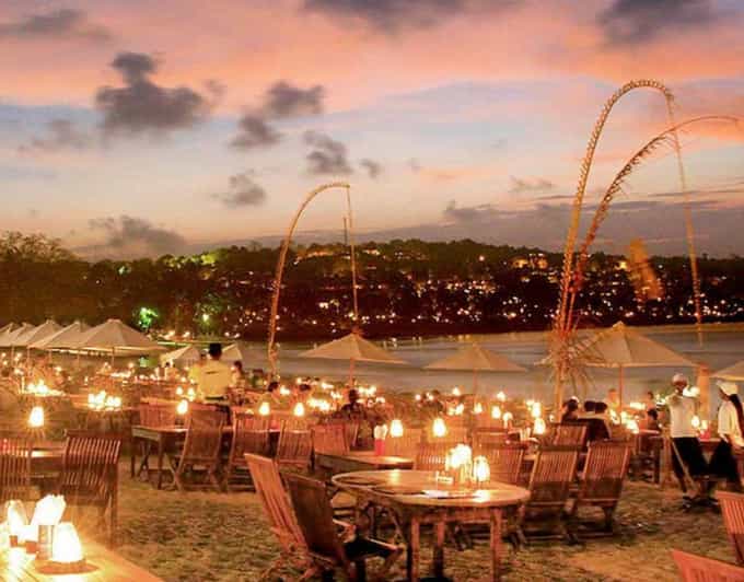 Bali: 2 Hours Spa & Jimbaran Barbeque Seafood Dinner - Dining Experience