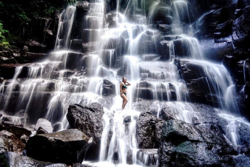 Bali: 3 Waterfalls and Tegalalang Rice Terrace Private Tour - Pickup and Guide Information