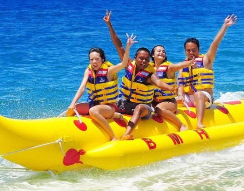 Bali: All-Inclusive Nusa Dua Watersports and 2-Hour Spa - Banana Boat Ride
