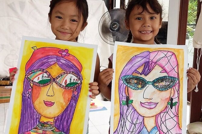 Bali Art Class for Kids - Painting and Drawing - Booking Information