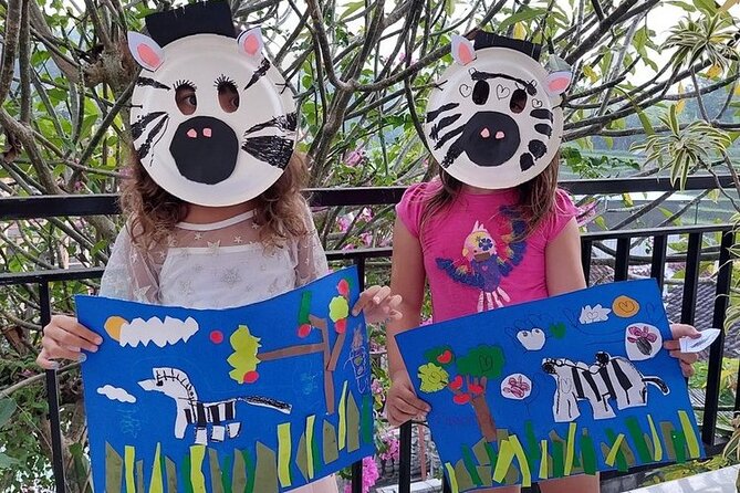Bali Art Class for Kids - Painting and Drawing - What to Expect in the Class