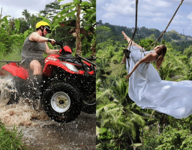 Bali: ATV Quad Bike and Bali Swing Adventure With Lunch - Bali Swing Experience