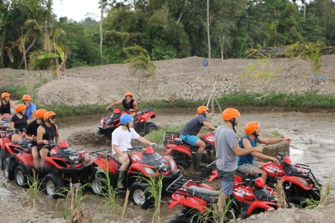 Bali : ATV Quad Bike - Junggle Trekk and Cave Adventure - Transfer Service