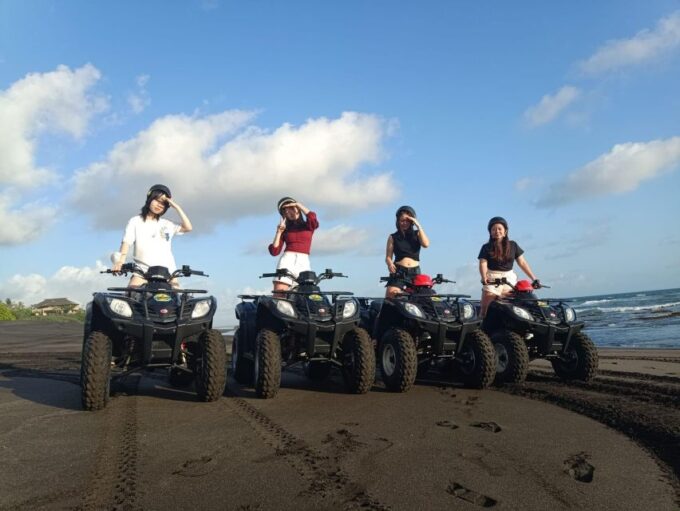 Bali: ATV Quad Bike Ride Beach Experience With Lunch - Booking and Availability