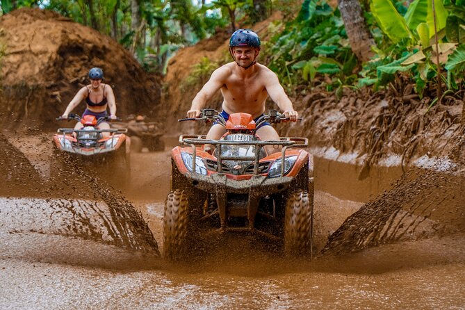 Bali ATV Quadbike Through Gorilla Face Cave - Photographic Memento