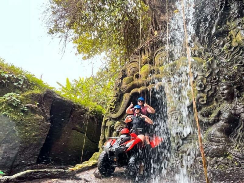 Bali ATV Ride with Waterfall, Nature Cave, River, Forest - Key Points